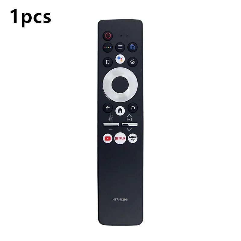 Télécommande Vocale Haier HTR-U29S pour Smart TV Android – Recherche Vocale, Bluetooth & Touches Streaming image 3