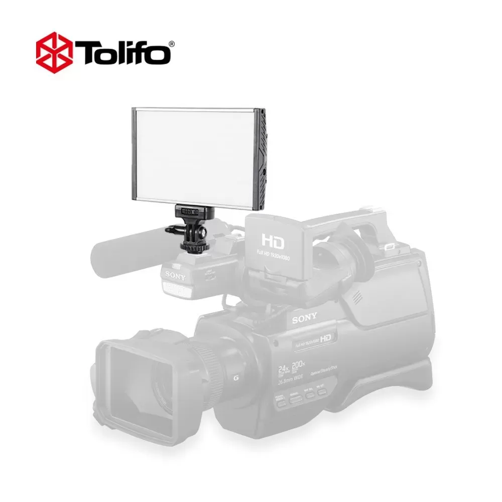 Torche LED Tolifo PT-15B Pro Bicolore pour Caméra image 3