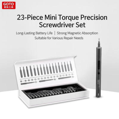 Tournevis Électrique de Précision 23-en-1 – Kit de Réparation pour Smartphone et PC