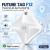 Traceur Bluetooth Anti-Perte Future Tag F12 Blanc – Compatible Apple Find My, Certifié MFi & Sans Abonnement image 1