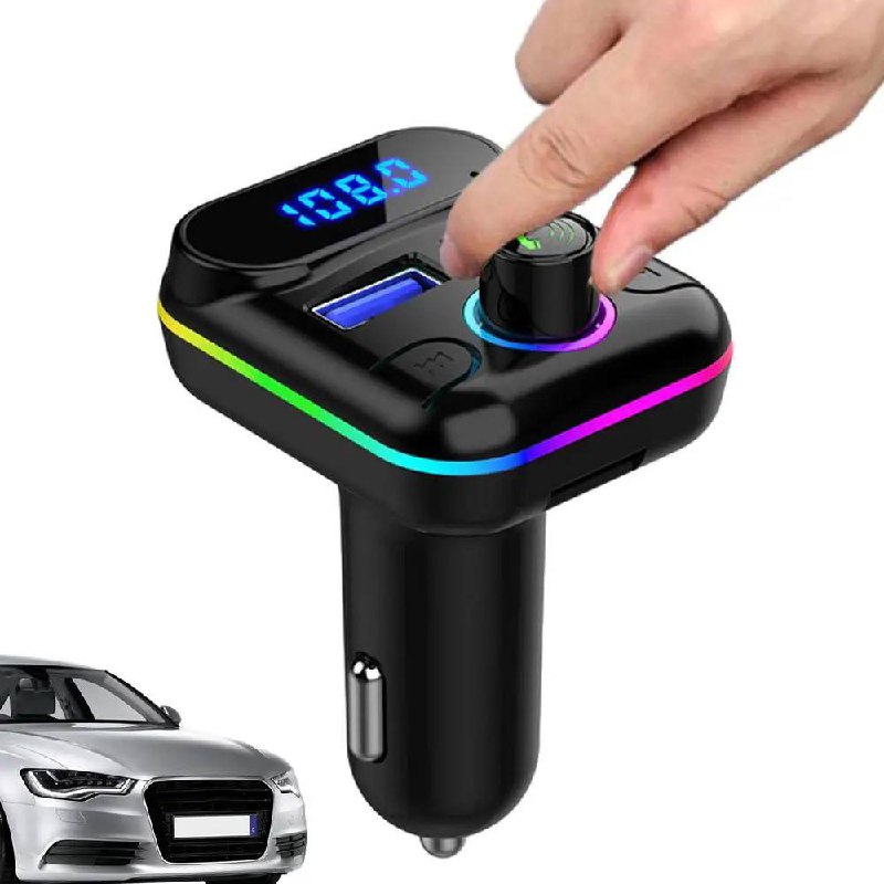 Transmetteur FM Bluetooth M33 avec Chargeur Rapide image 1