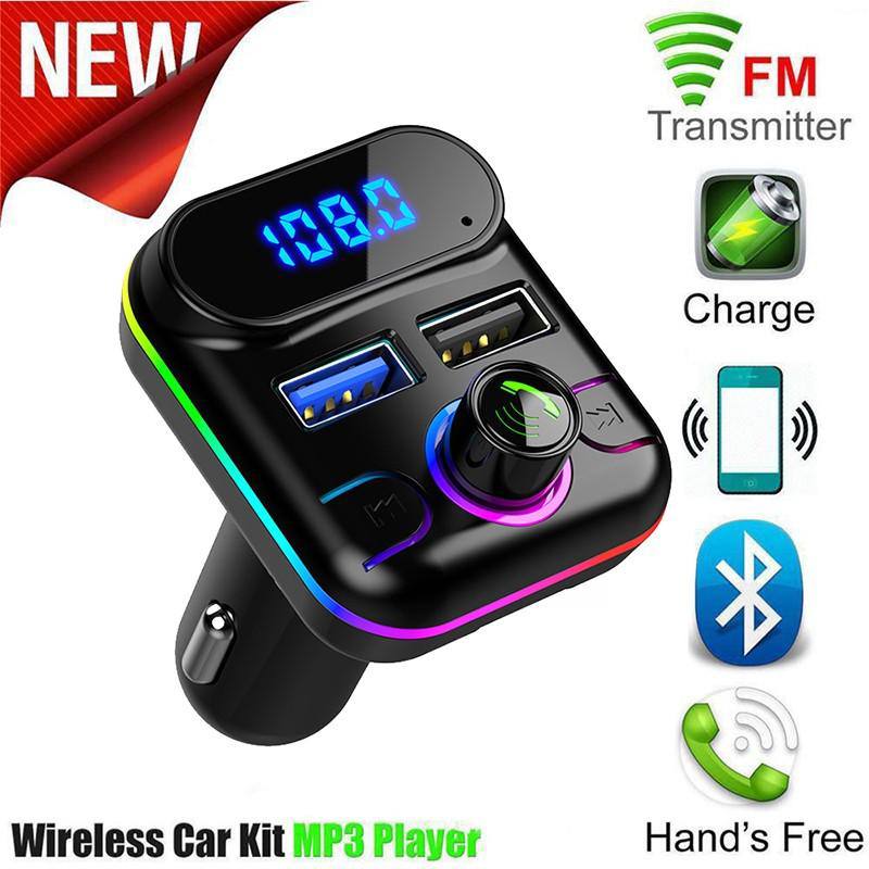 Transmetteur FM Bluetooth M33 avec Chargeur Rapideimage-2