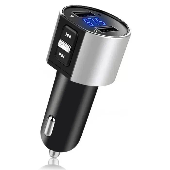 GENERALE - Transmetteur FM Bluetooth pour Voiture avec Chargeur USB et Lecteur MP3