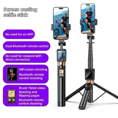 Trépied Premium Pro 2026 – Alliage d'Aluminium et Télécommande LCD