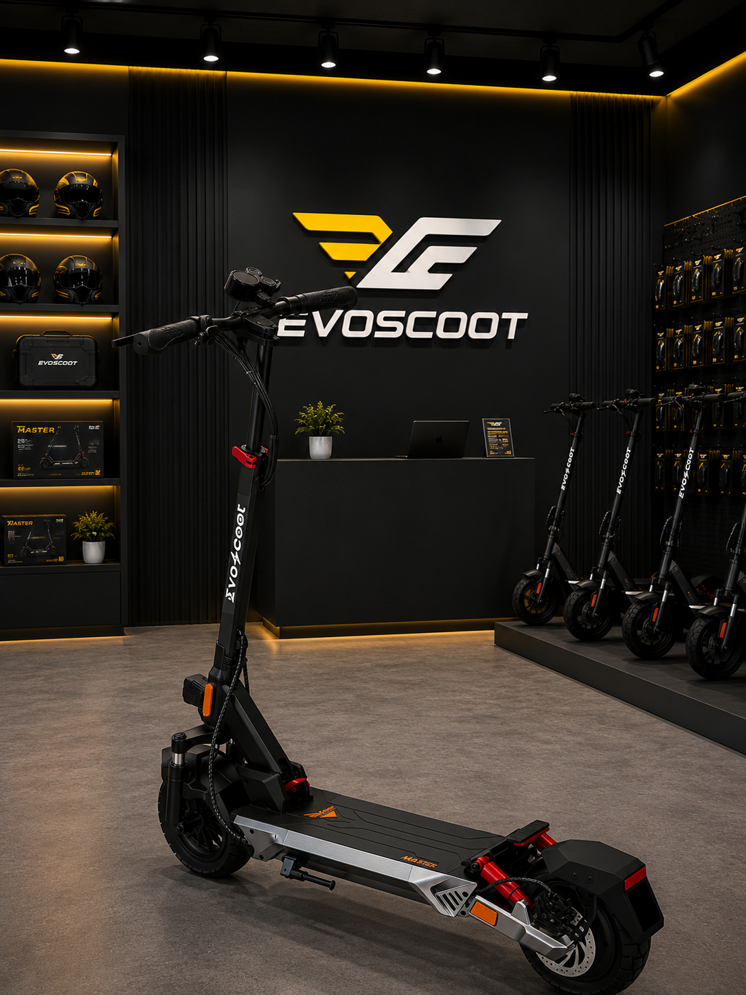 Trottinette Électrique Evoscoot M4 Max 1000W – Modèle Urbain Puissant 45 km/himage 4