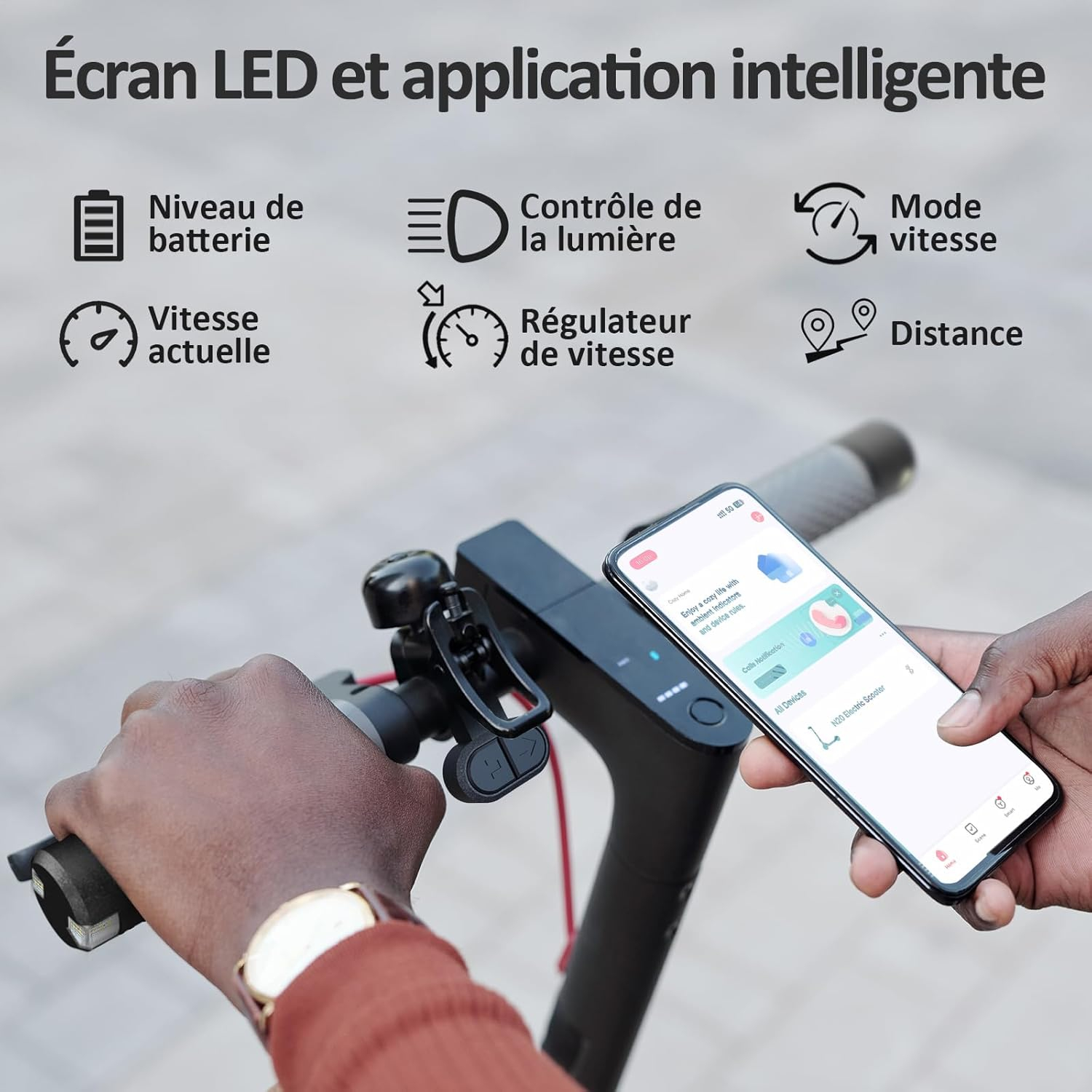 Trottinette Électrique Légère ASPECTS A20 PRO 350W – Idéale pour la Ville et le Vélotaf image 3