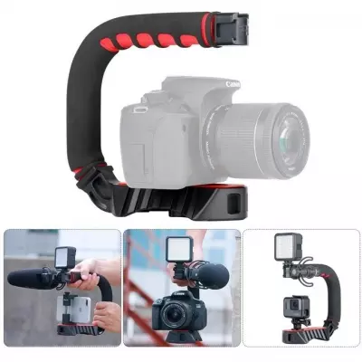 GENERALE - Ulanzi Support de Poignée de stabilisation vidéo U-Grip Pro avec Triple ports Sabot