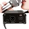 Universal Alimentation Phantom 48V + Adaptateur pour microphone à condensateur image 1