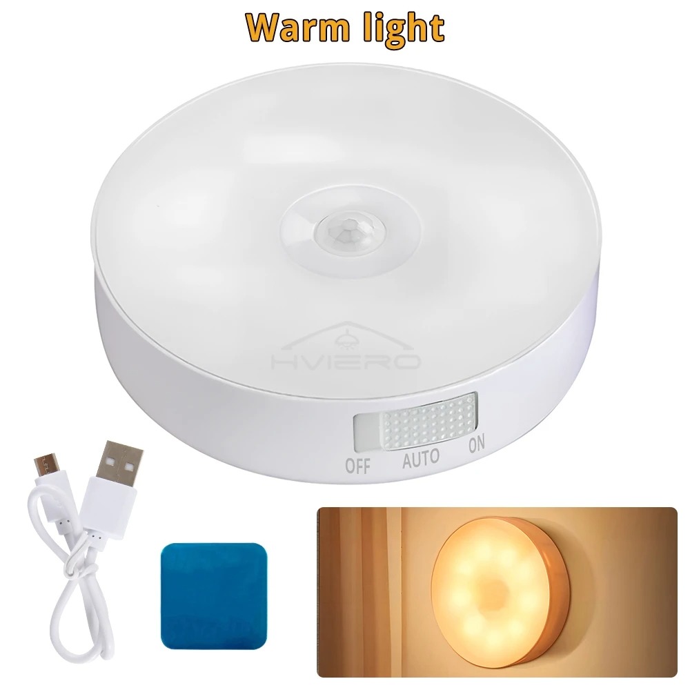 Veilleuse LED Smart-Sense Oly-One : Détecteur de Mouvement, Rechargeable par USB image 3