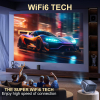 Vidéoprojecteur LED Full HD 1080P (Android 11.0 & 5G Wi-Fi) – 8000 Lumens, Orientation 360°, Autofocus & Correction Trapezoïdale image 3