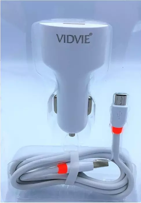 Vidvie Chargeur de voiture VIDVIE CC509Q USB + câble de synchronisation image 3