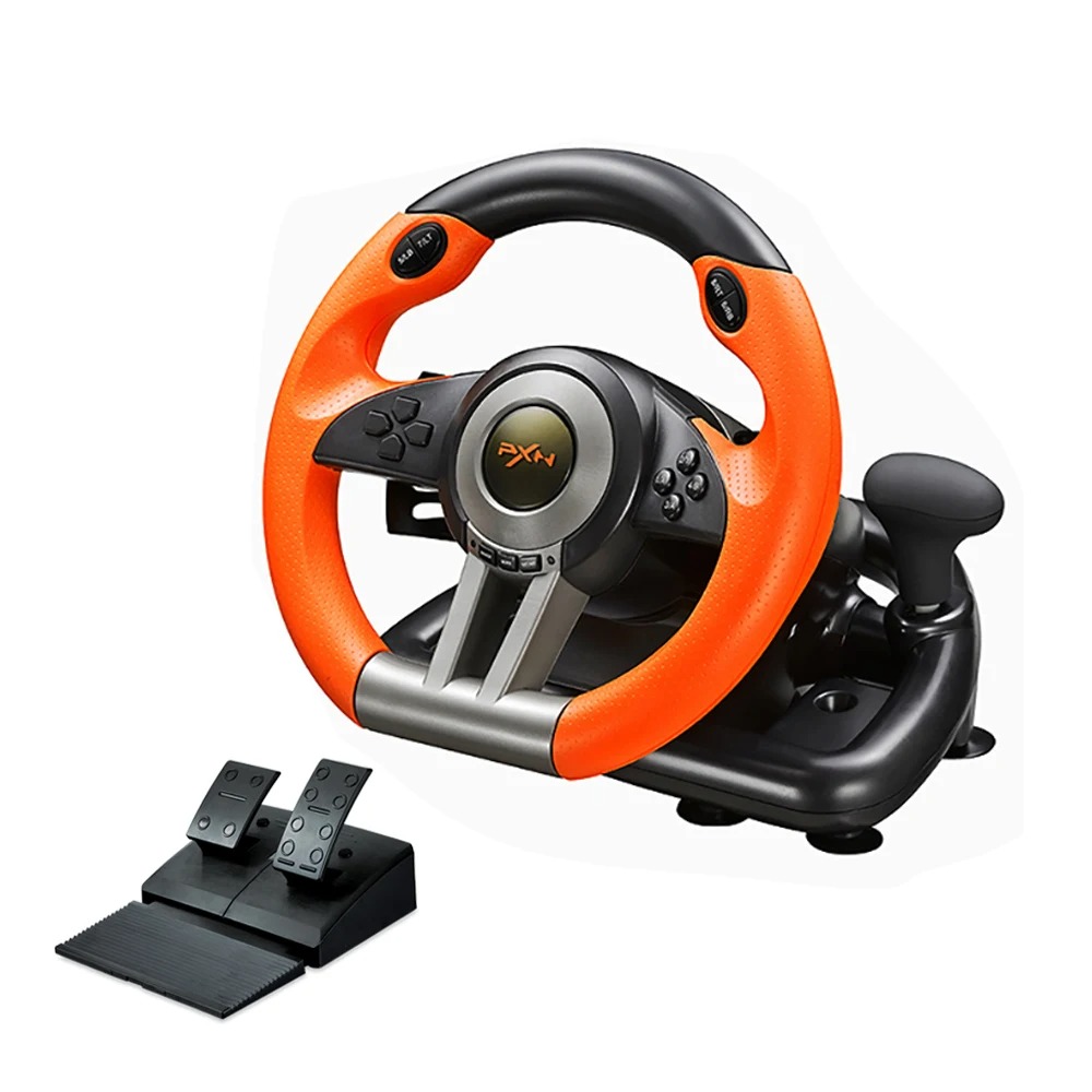 Volant de Jeu PXN V3 Pro – Simulateur de Course 180° Multi-Plateformes image 1