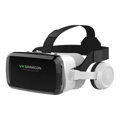 VR SHINECON 3D Wireless Bundle – Casque de Réalité Virtuelle HD avec Télécommande Bluetooth pour Smartphones (4.7