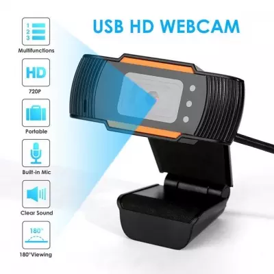 GENERALE - Webcam HD 720p avec Microphone Intégré