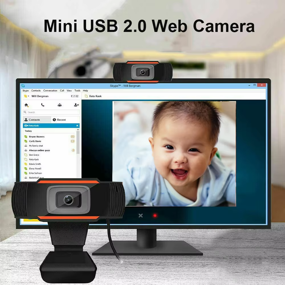 Webcam HD 720p avec Microphone Intégréimage 4