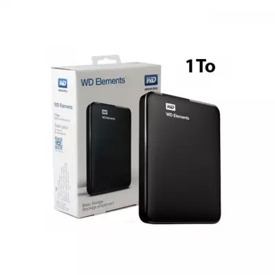 GENERALE - Western Digital Disque dur Externe 1To - WD Elements™ - USB 3.0