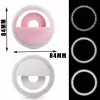 White Selfie Ring Light 36 LED image 1