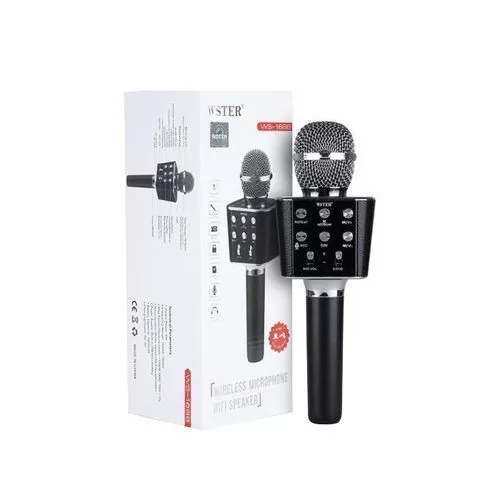 GENERALE - Microphone Bluetooth WSTER avec Haut-parleur HiFi
