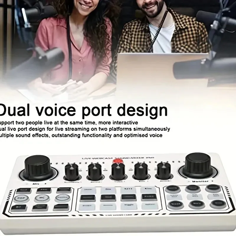 X50 AudioMix Master – Table de Mixage & Carte Son pour Streaming avec Changeur de Voix pour PC & Smartphone image 3