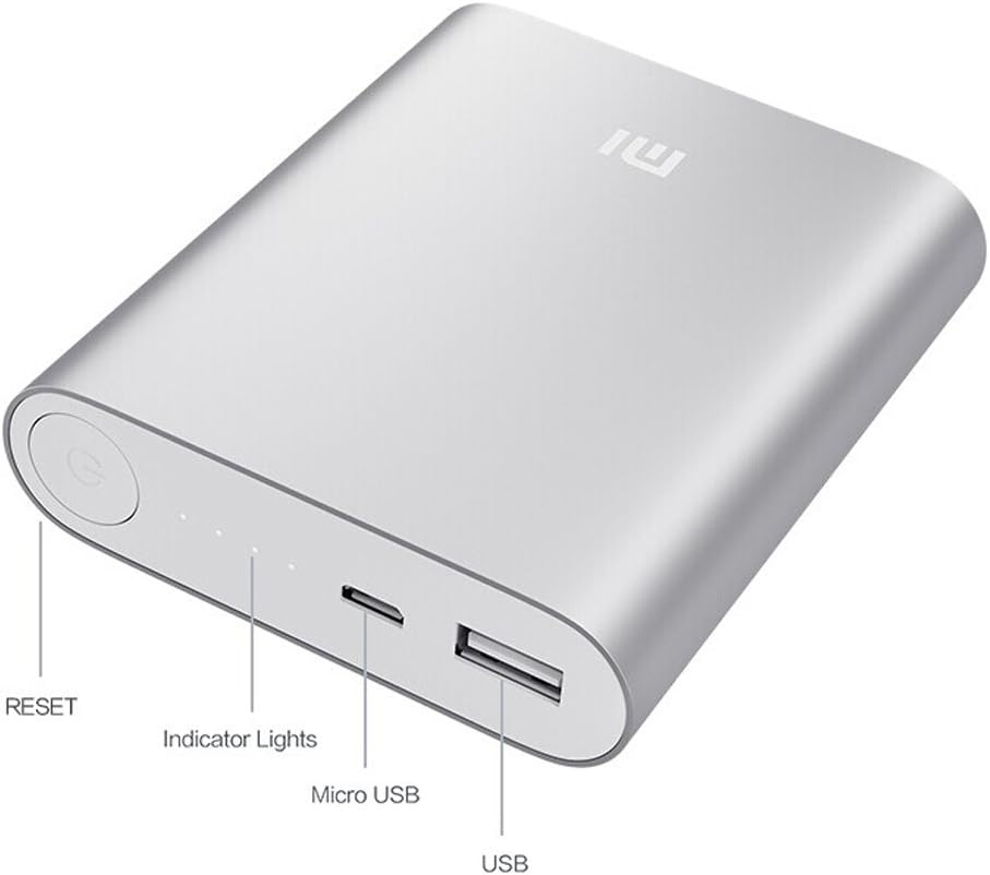 Xiaomi Powerbank 10400 mAh Argent - Batterie de Secours Ultra-Robuste & Charge Rapide 2Aimage-2