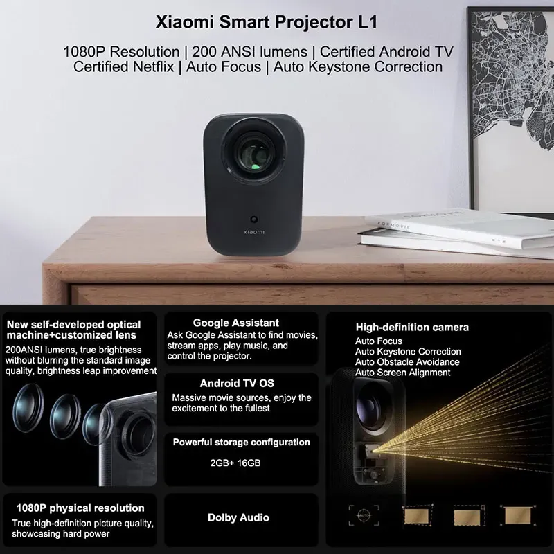 Xiaomi Smart Projector L1image-2