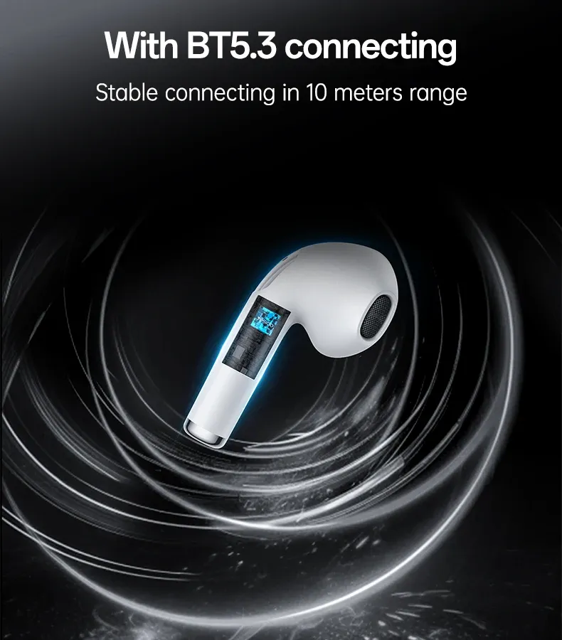 Yesido TWS35 Bluetooth 5.3 Wireless Earphones – Écouteurs Sans Fil Intra-Auriculaires TWS avec Son Ultra HD & Basses Profondesimage-2
