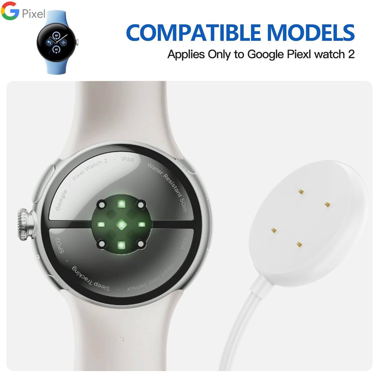 Câble de Chargeur Rapide USB Type-C pour Google Pixel Watch 2 image 1