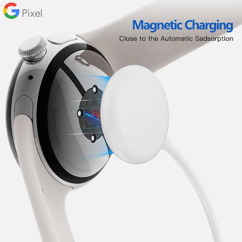 Câble de Chargeur Rapide USB Type-C pour Google Pixel Watch 2image-2