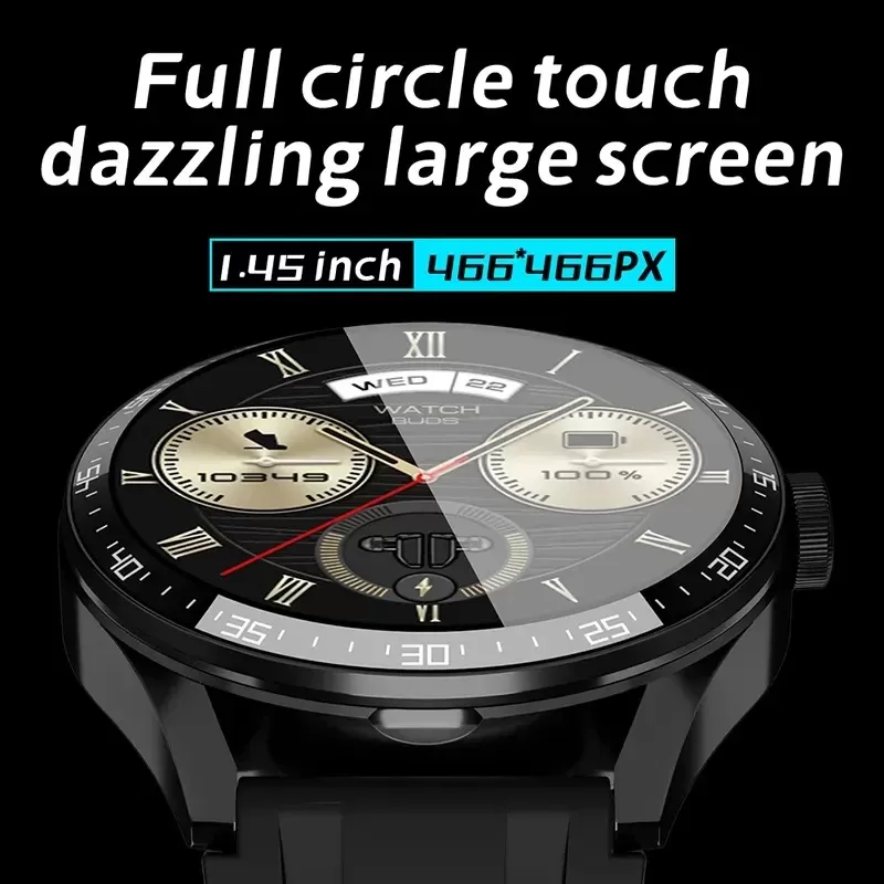 Montre Intelligente GT5 Buds avec Écouteurs sans Fil TWS image 3