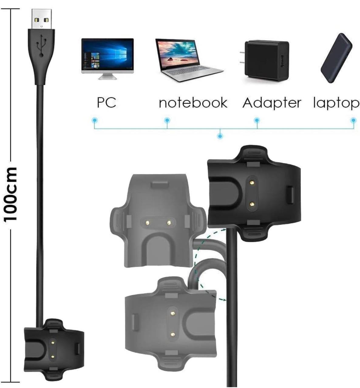 Chargeur USB pour Montre Intelligente Huawei HONOR Bandimage 4