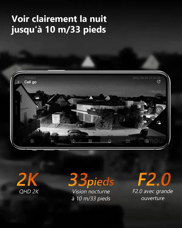 Camera de Surveillance IMOU Cell Go avec Panneau Solaire image 4