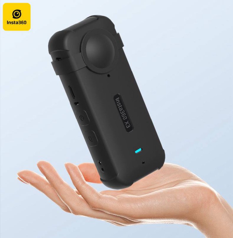 Coque de Protection en Silicone pour Insta360 X3image-2