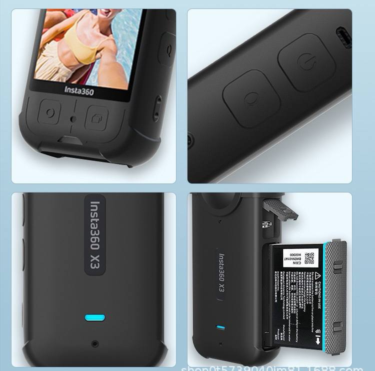 Coque de Protection en Silicone pour Insta360 X3image 4