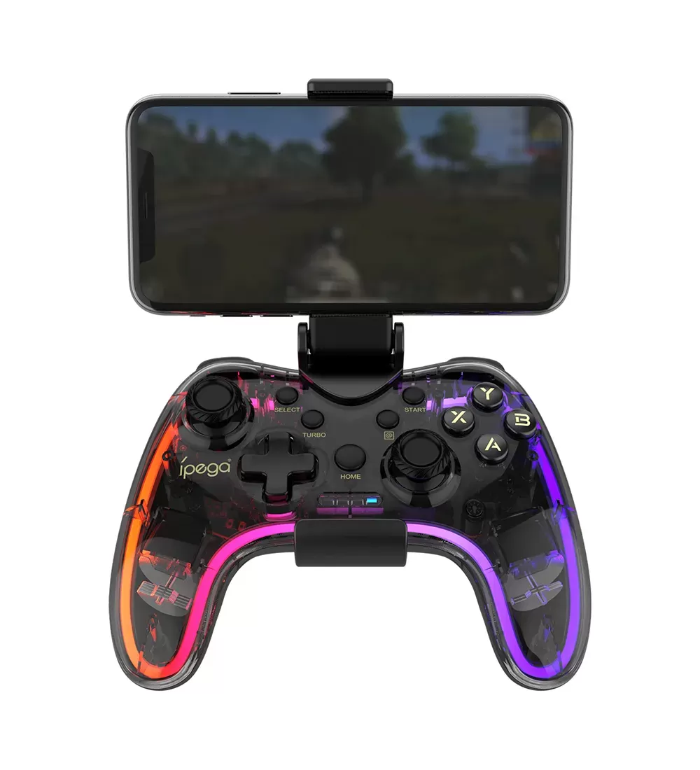 Manette de Jeu Bluetooth Colorée Transparente Ipega image 1