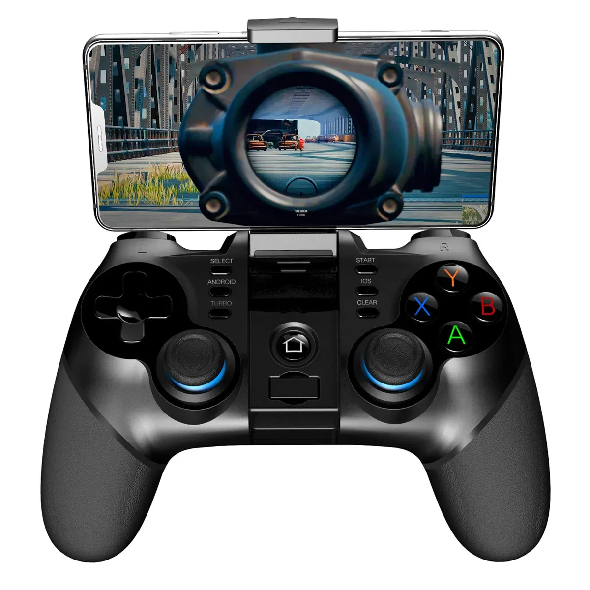 IPEGA - Manette de Jeu iPega avec Bluetooth, Compatible avec iOS, Android, TV Box et PC