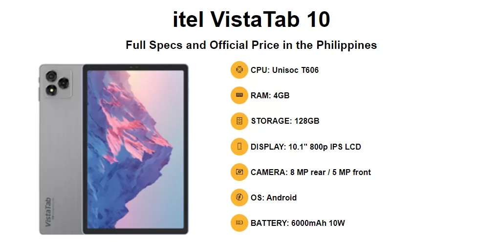 Itel VistaTab 10 image 3