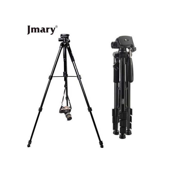 Jmary KP-2234 Pro Trépied Camera Phone – Trépied de Voyage Léger en Aluminium, Hauteur 140 cm