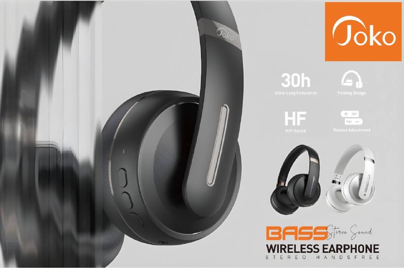 Casque Stéréo Sans Fil Bluetooth JoKo H-18image 4