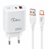 Joko JK-CH22 SpeedGaN – Bloc de Charge Ultra-Compact 25 Watt pour Smartphones & Accessoires image 1