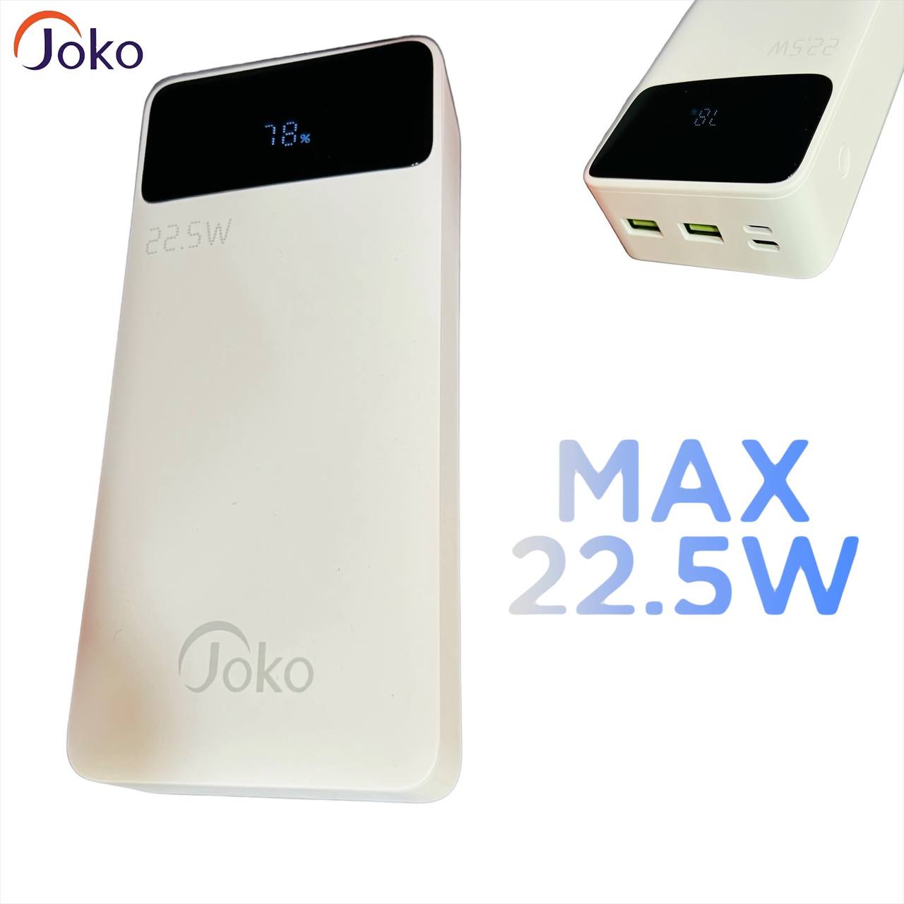 JoKo Power Bank 20 000 mAh avec Charge Rapideimage-2