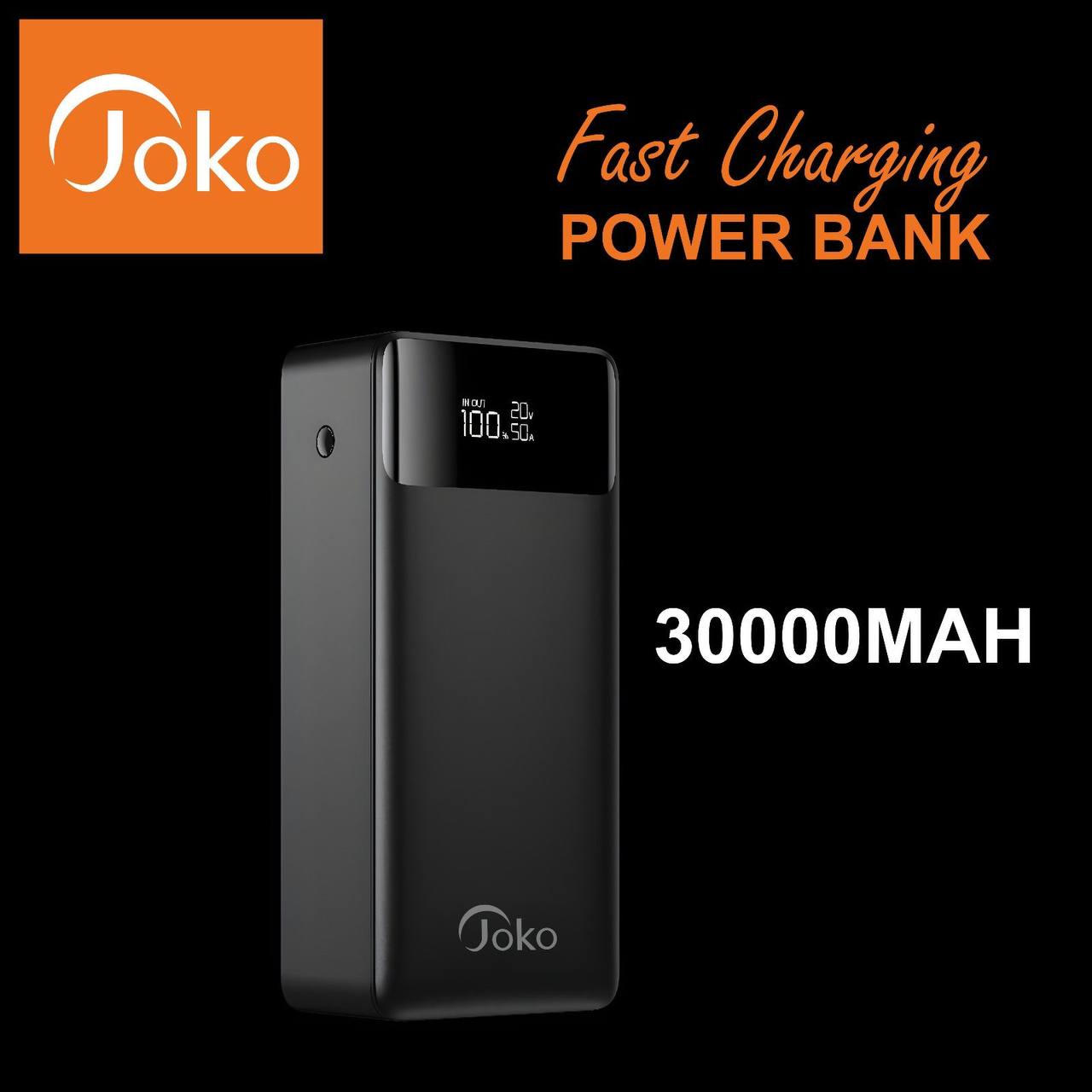 JoKo PowerBank 30 000 mAh avec Charge Rapideimage-2