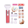 Épilateur & Rasoir Rechargeable 5-en-1 Kemei KM-3628 – Kit Beauté Femme Multi-Fonctions & Recharge USB image 3