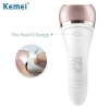 Kit Épilateur Électrique 5-en-1 Femme Kemei KM-8001 – Épilateur, Rasoir, Tête Massante & Râpe Piedsimage-2
