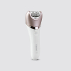 Kit Épilateur Électrique 5-en-1 Femme Kemei KM-8001 – Épilateur, Rasoir, Tête Massante & Râpe Pieds image 3