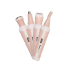 Kit Tondeuse 4-en-1 Femme Kemei KM-3024 – Épilateur Corps, Rasoir Visage, Nez & Sourcilsimage-2