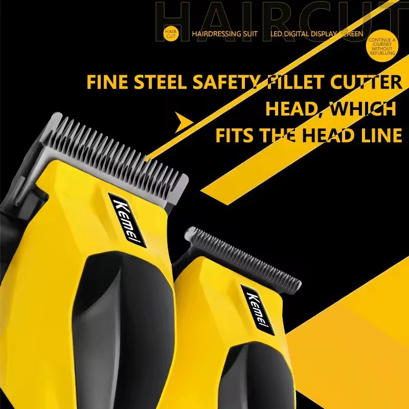Kit Tondeuse à Cheveux Professionnelle Kemei KM-8561 – Nouveau Modèle Salon, Coupe Précision & Sans Filimage-2