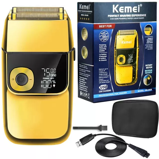 Rasoir Electrique Kemei Rechargeable Professionnel image 1