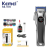 Tondeuse à Cheveux Professionnelle Kemei KM-1699 – Lame Réglable, Écran LCD & Sans Fil image 1