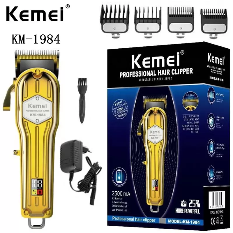 Tondeuse à Cheveux Professionnelle Kemei KM-1984 image 1