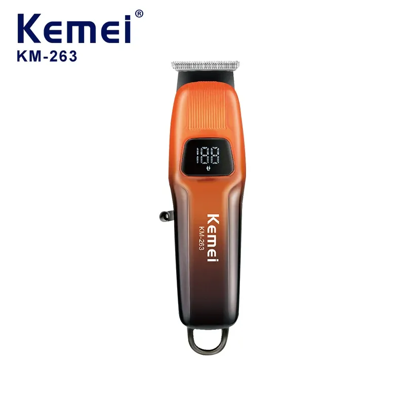 Tondeuse à Cheveux Professionnelle Kemei KM-263 – Compacte, Sans Fil & Certifiée CE / ROHSimage 4